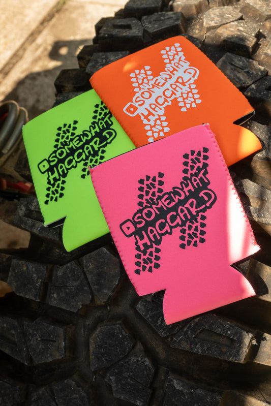 "Tracks" Logo Koozie