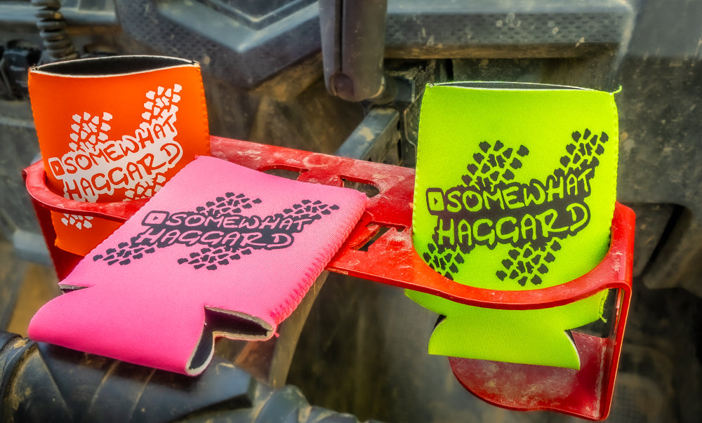 "Tracks" Logo Koozie